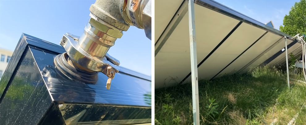 Collettore solare a piastra piana EFPC