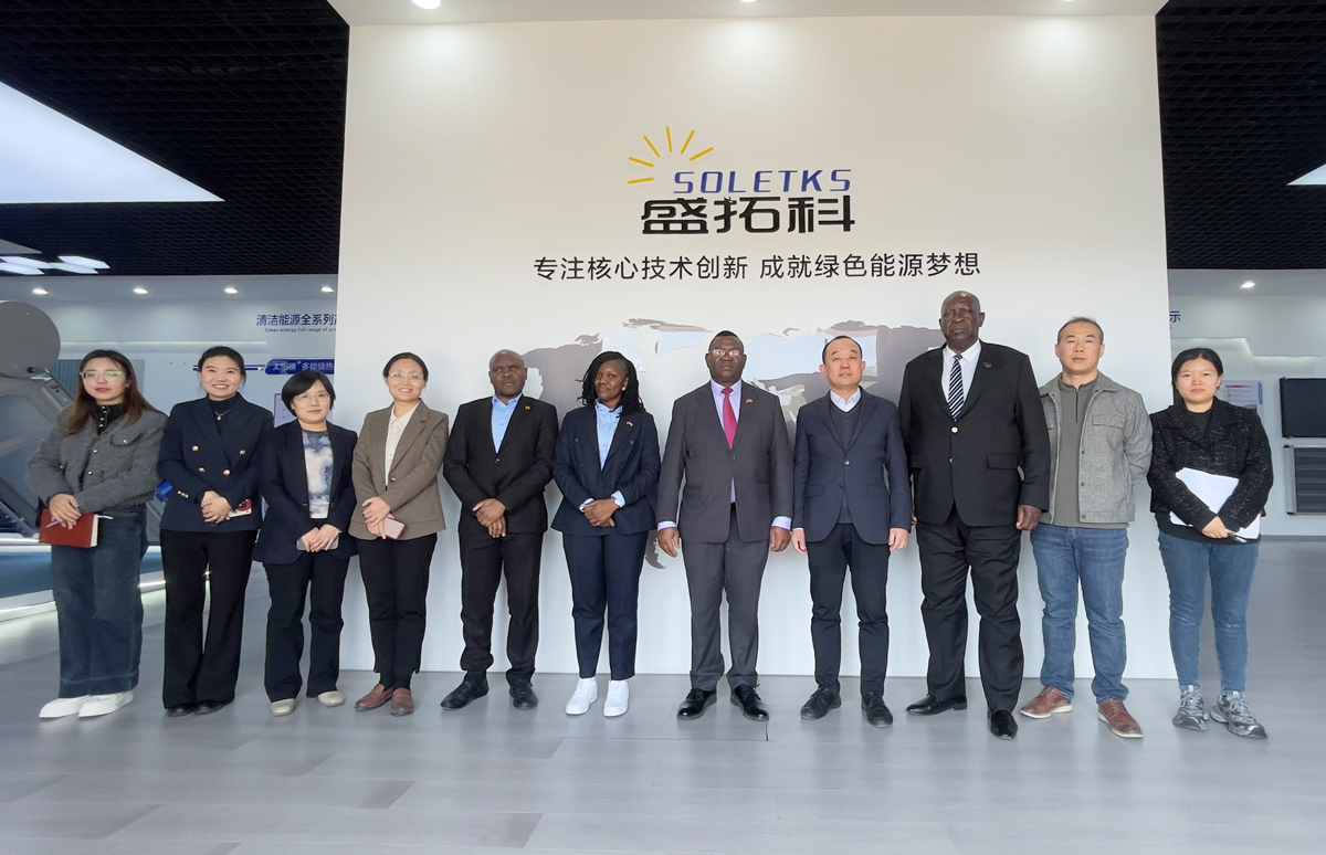 L'ambasciatore dello Zambia ha visitato il gruppo SOLETKS per discutere le prospettive di cooperazione nel settore delle nuove energie solari
